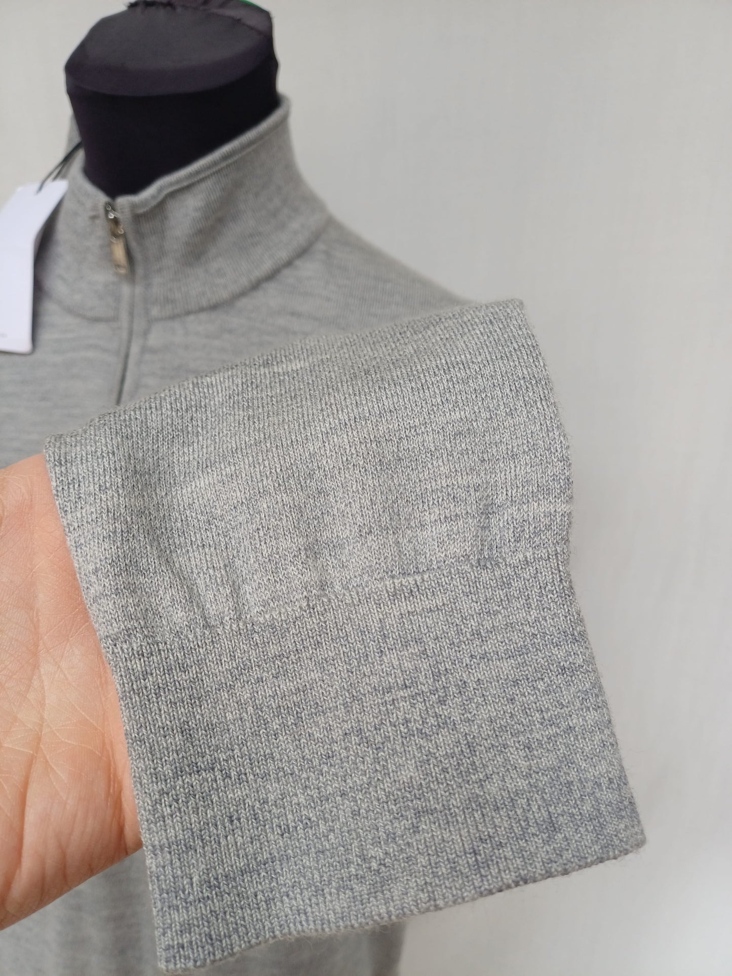 New With Tags Reiss Blackhall Merino Wool Half Zip Jumper Mens XL