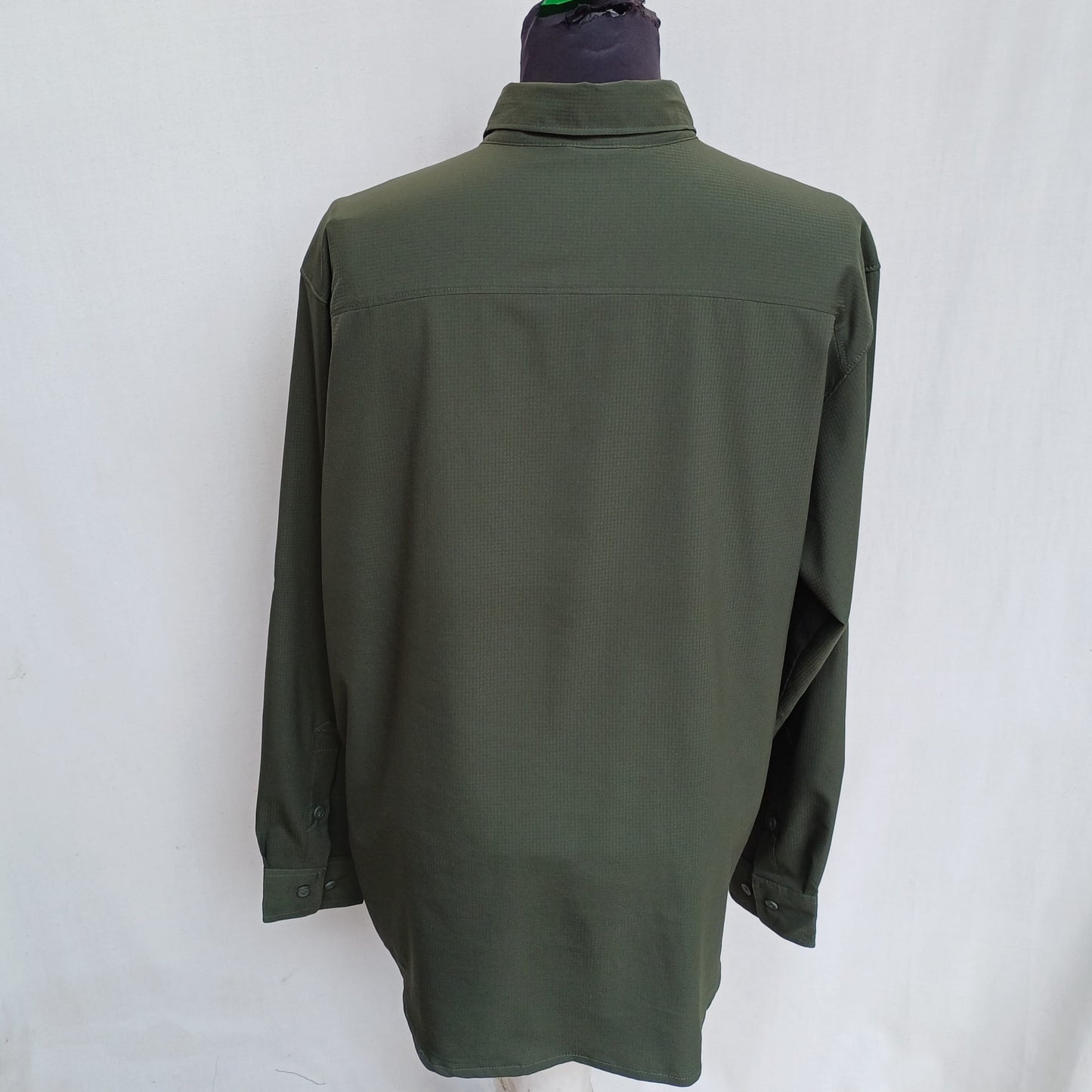 Columbia Omni-Shade Button-Up Shirt Mens L