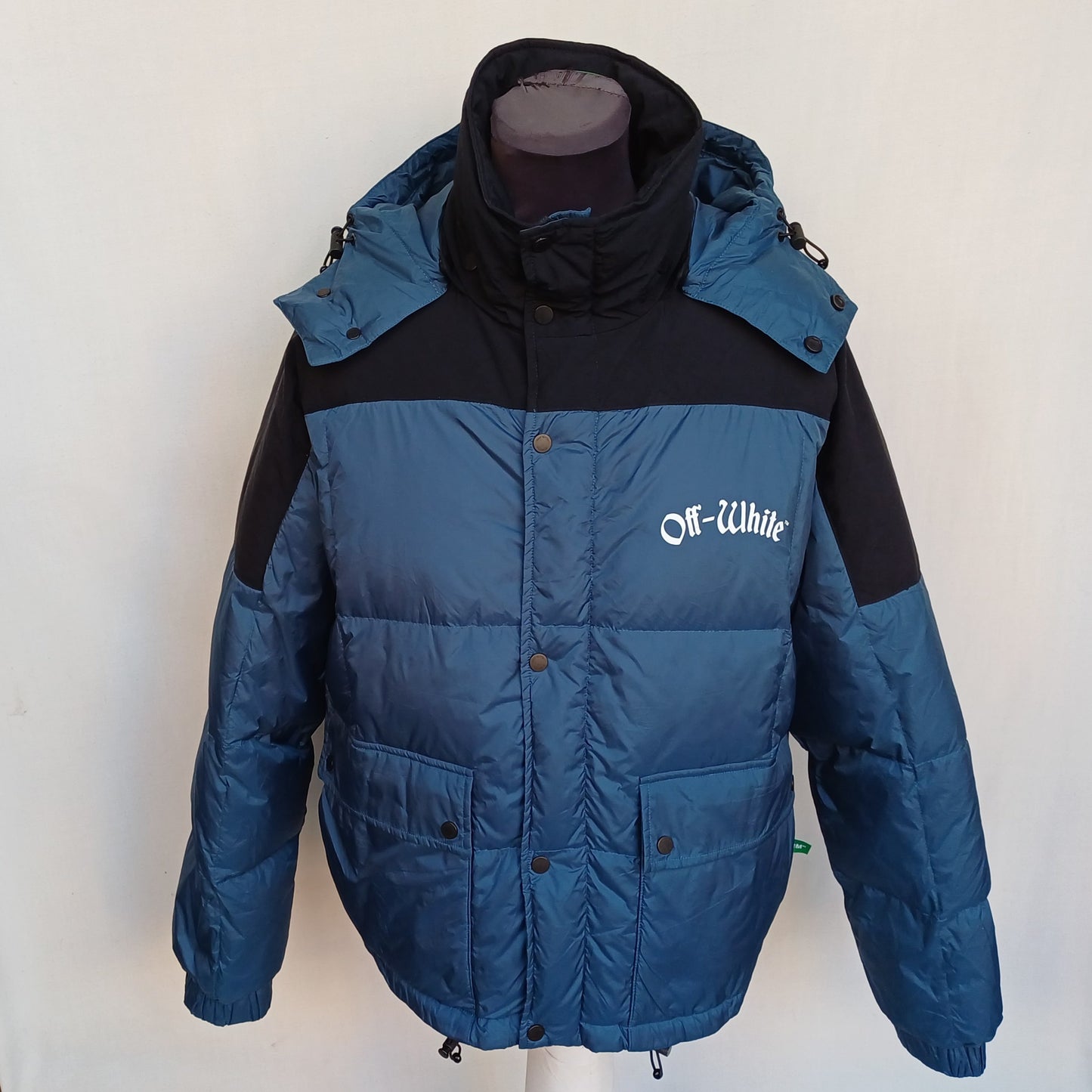 Off-white Quilted Ski Down Puffer Jacket Mens L