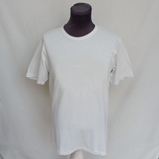 CP Company Resist Dyed Front Logo Crew Neck T-Shirt Mens M