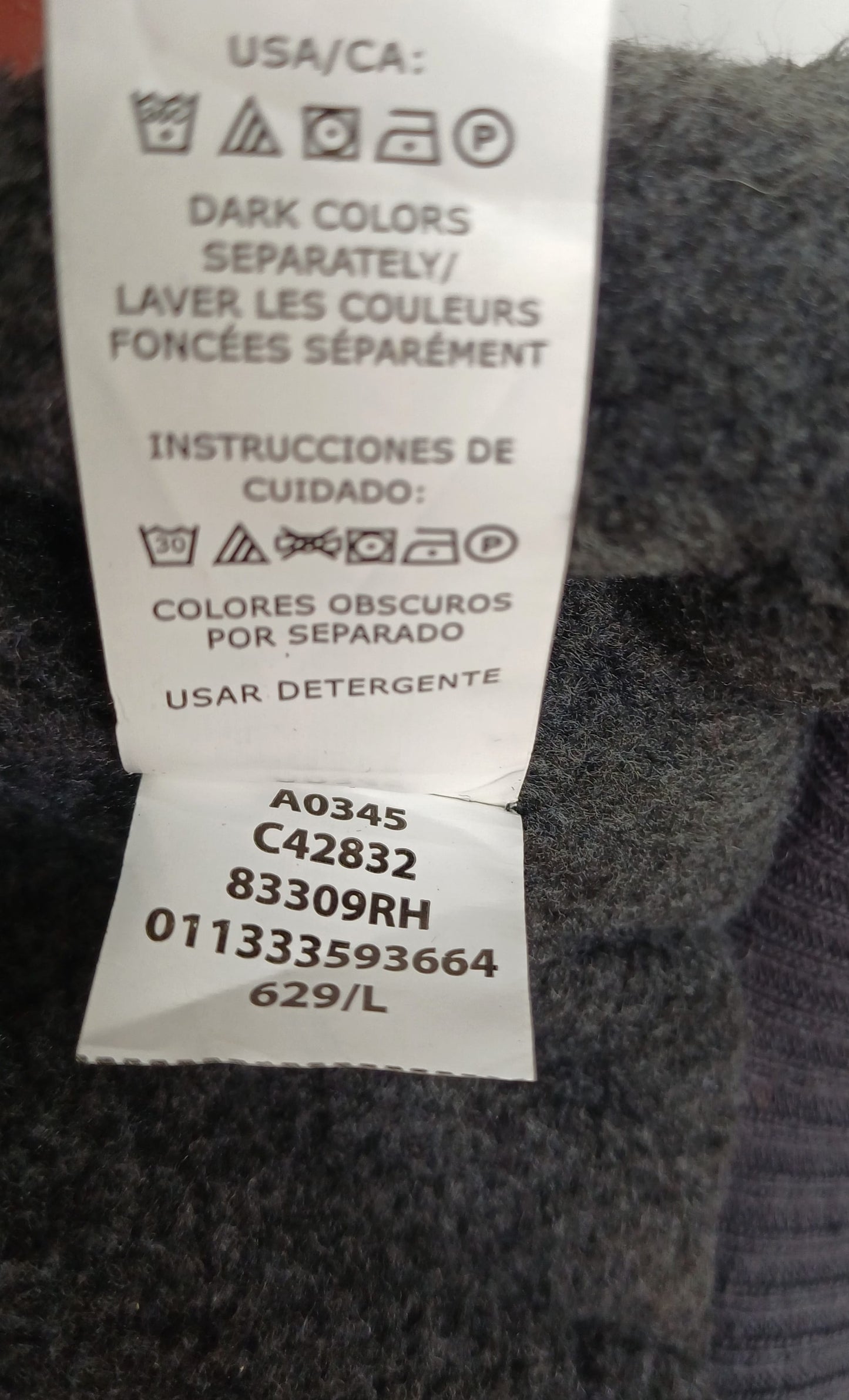 New Without Tags Chaps Ralph Lauren Full Zip Fleece Lined Vest Mens  L