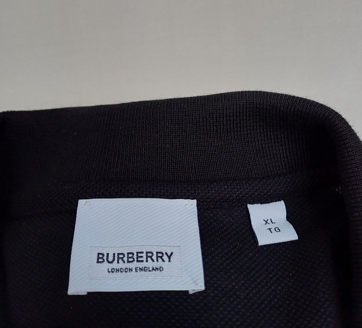 New Without Tags Burberry Monogram Motif Piqué Polo Shirt Mens XL RRP $480