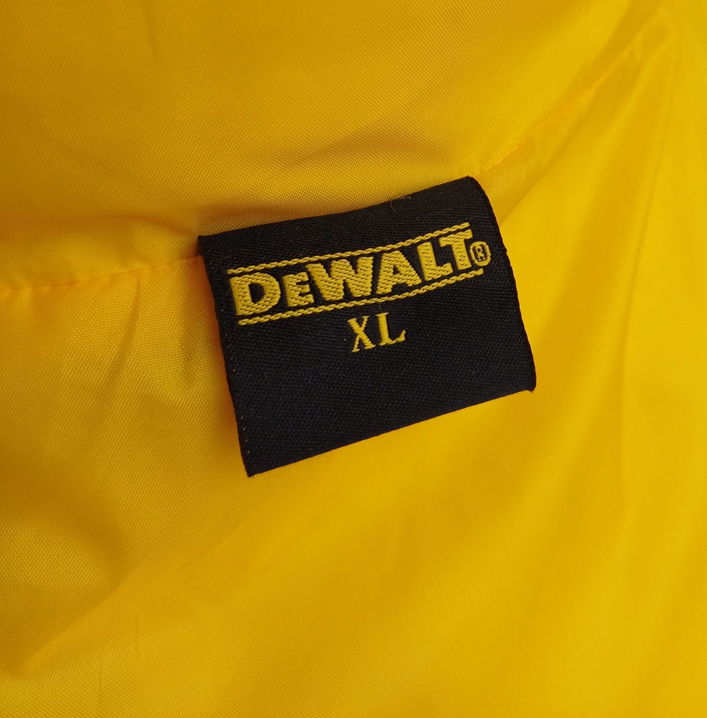 Dewalt Full Zip Nylon Puffer Quilted Vest Mens XL
