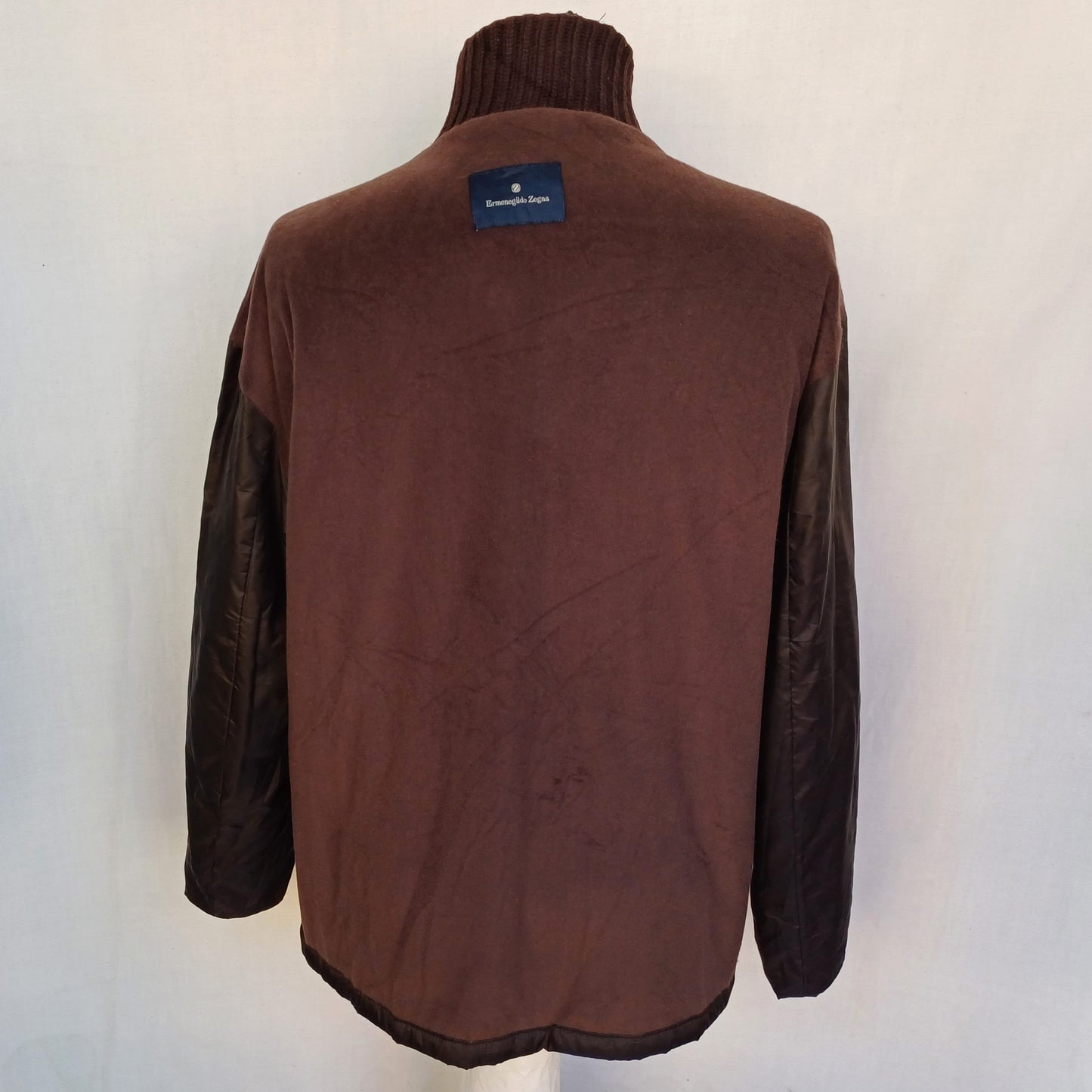 Ermenegildo Zegna Full Zip Military Jacket W/Removable Lining Mens M