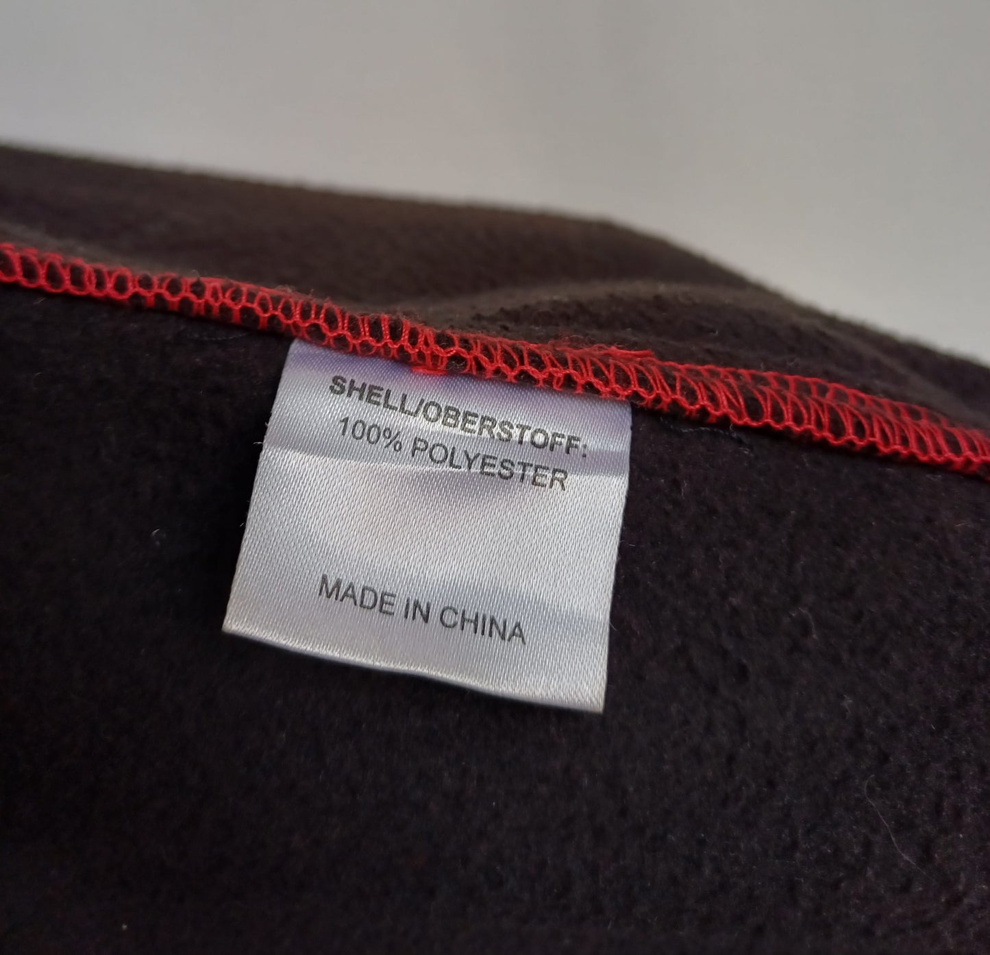 Man Full Zip Fleece Vest Gilet Mens L