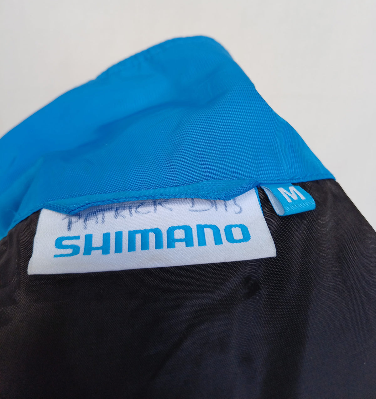 Shimano Team x Pearl Izumi Zip/Snap Nylon Jacket Mens M