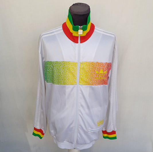 Adidas Originals Chile 62 Rasta Jamaica Track Top Zip Jacket Mens L