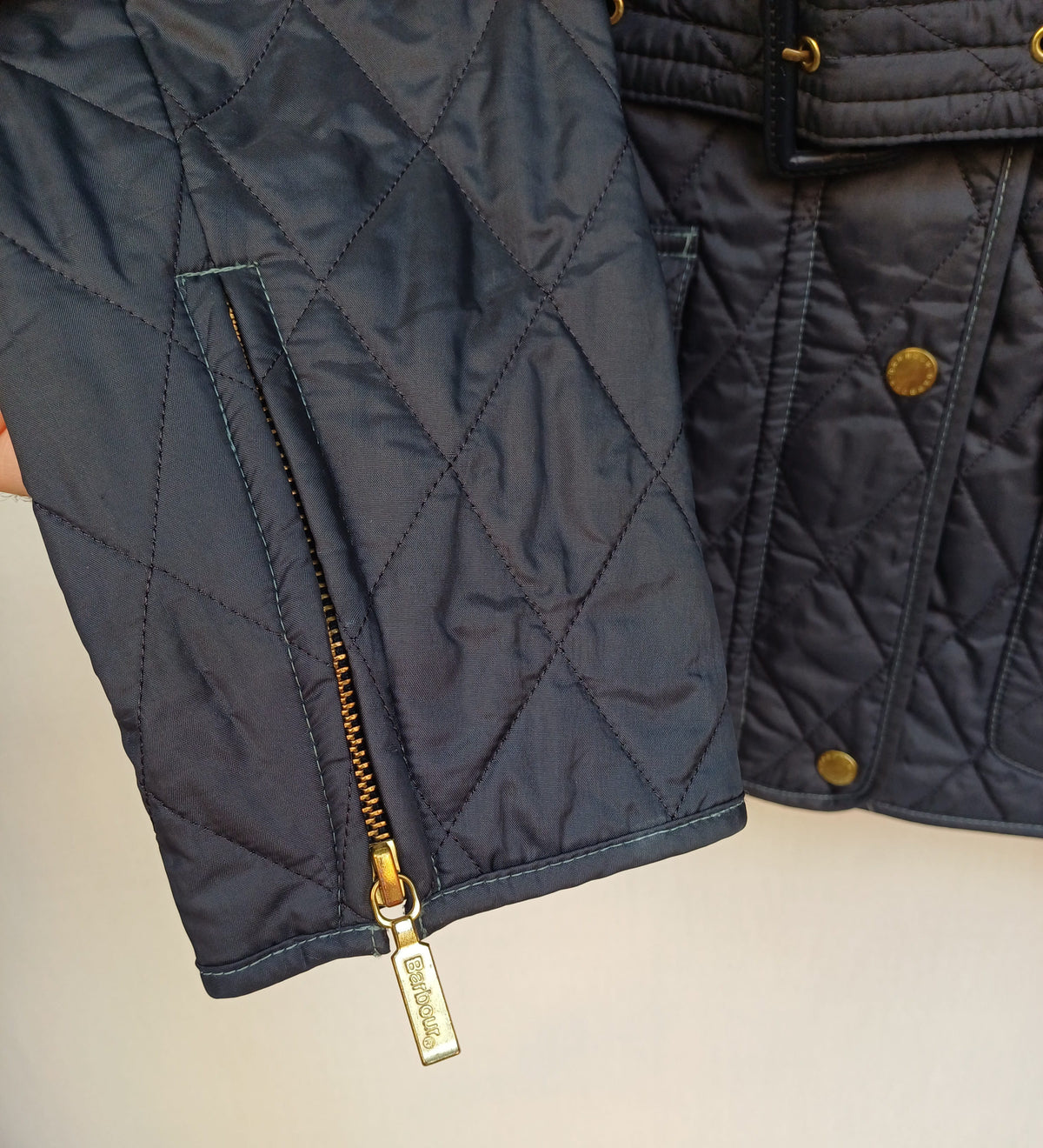 Barbour International Quilted Jacket Size EU 40-42/Large