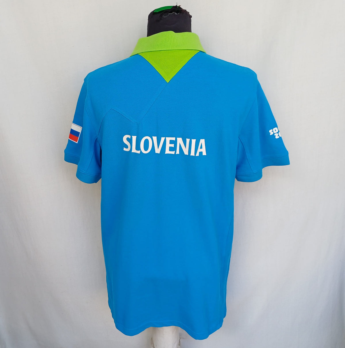 Slovenia Olympic Team Peak Polo Shirt Mens M
