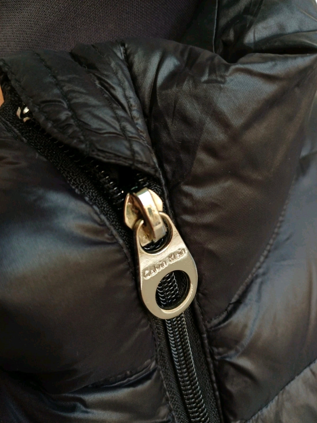 Calvin Klein Premium Duck Down Womens Lightweight Packable Puffer Jacket Size XL