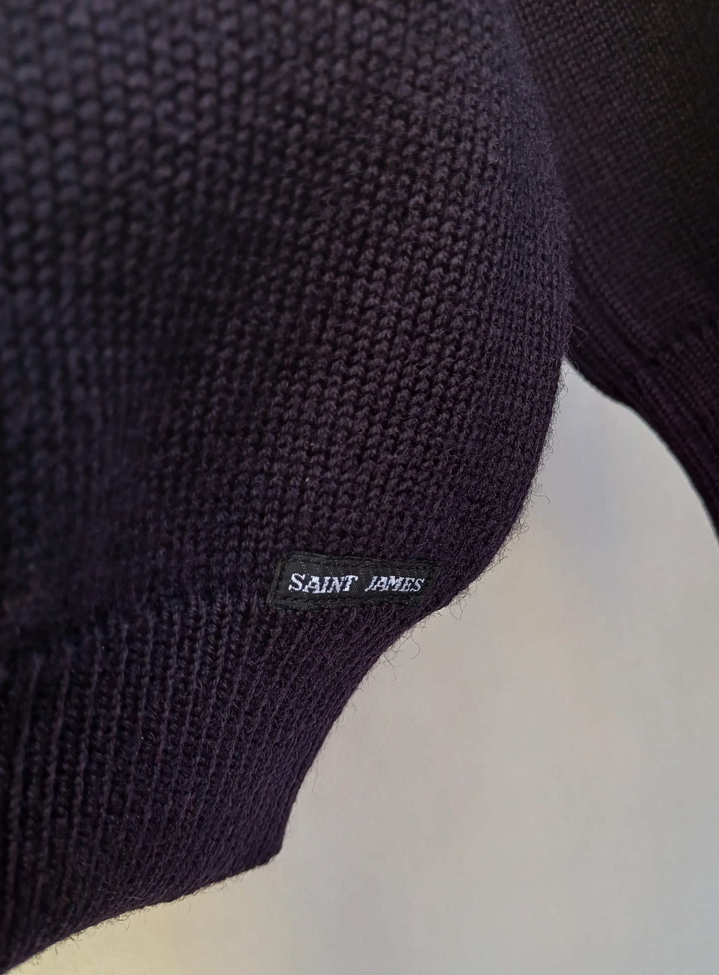 Saint James Wool Crew Neck Pullover Sweater Jumper Mens L