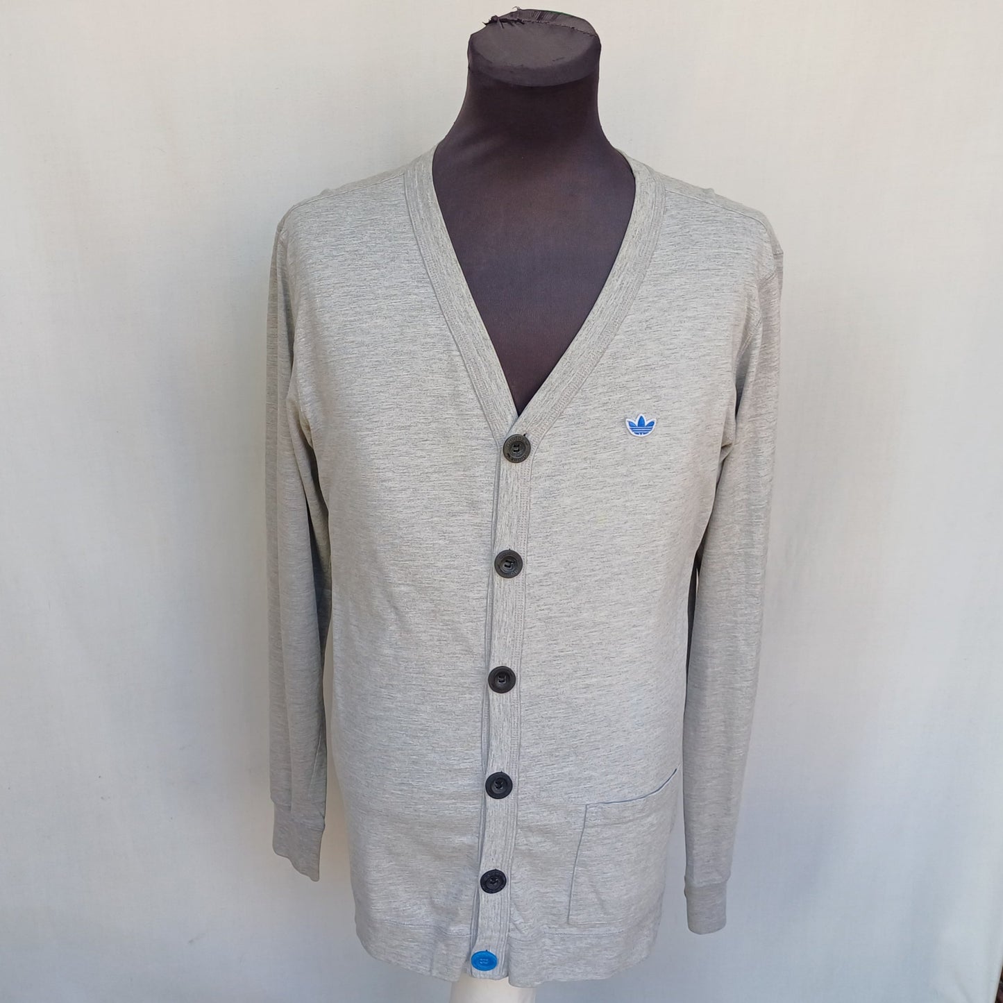 Adidas Originals Button Cardigan Sweater Mens L