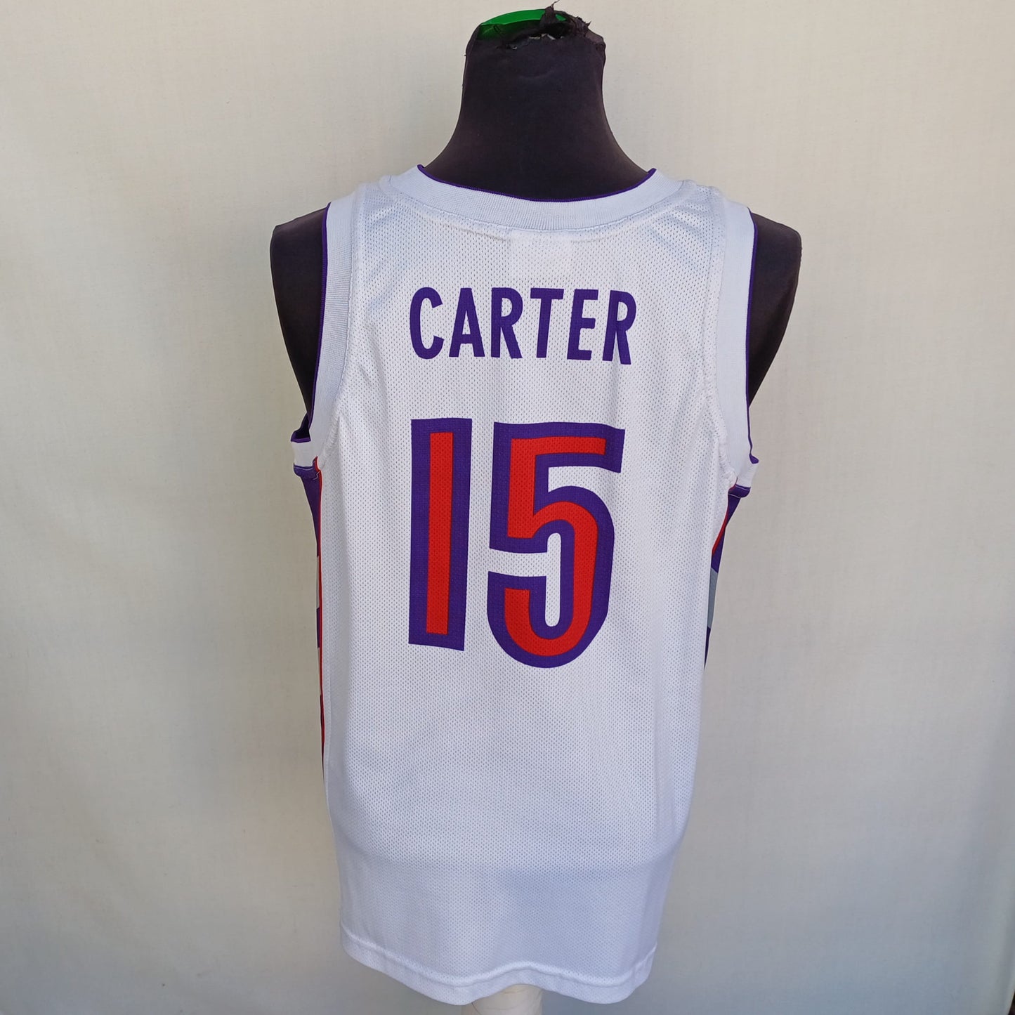 Vintage Toronto Raptors #15 Carter Champion Shirt Mens XS