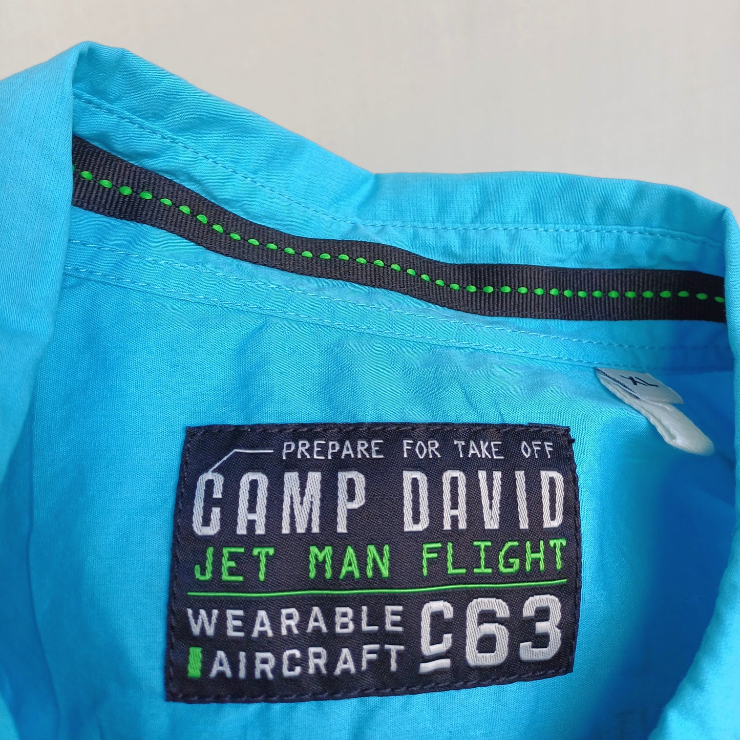 New Without Tags Camp David Cotton Button-Up Shirt Mens XL