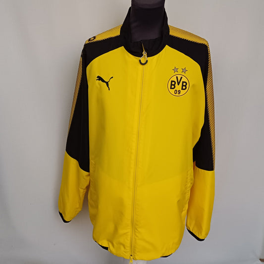 Borussia Dortmund 2017/18 Puma Training Top Jacket Mens 2XL