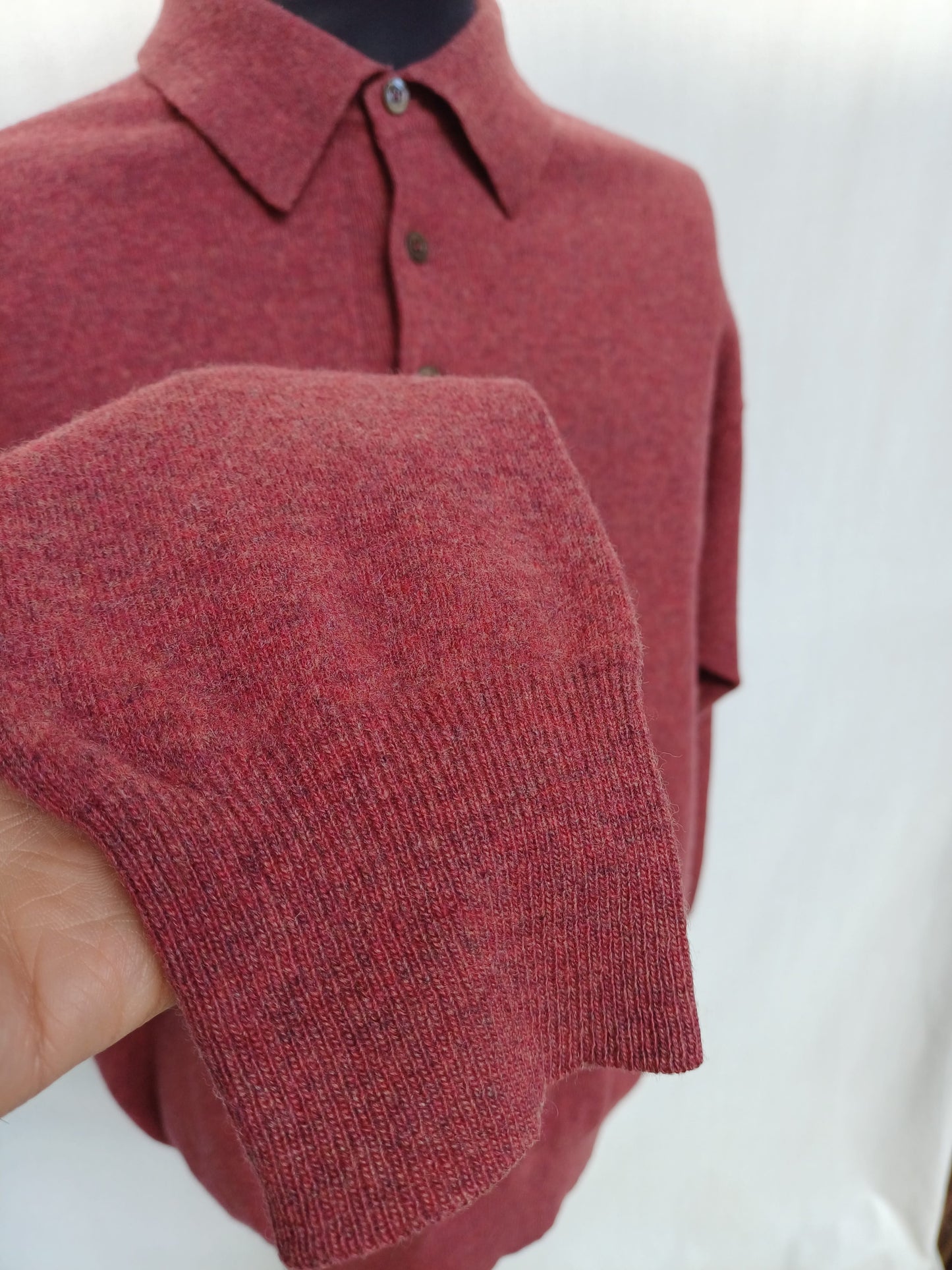 Ermenegildo Zegna Pure Lambswool Supergeelong Pullover Sweater Size 50