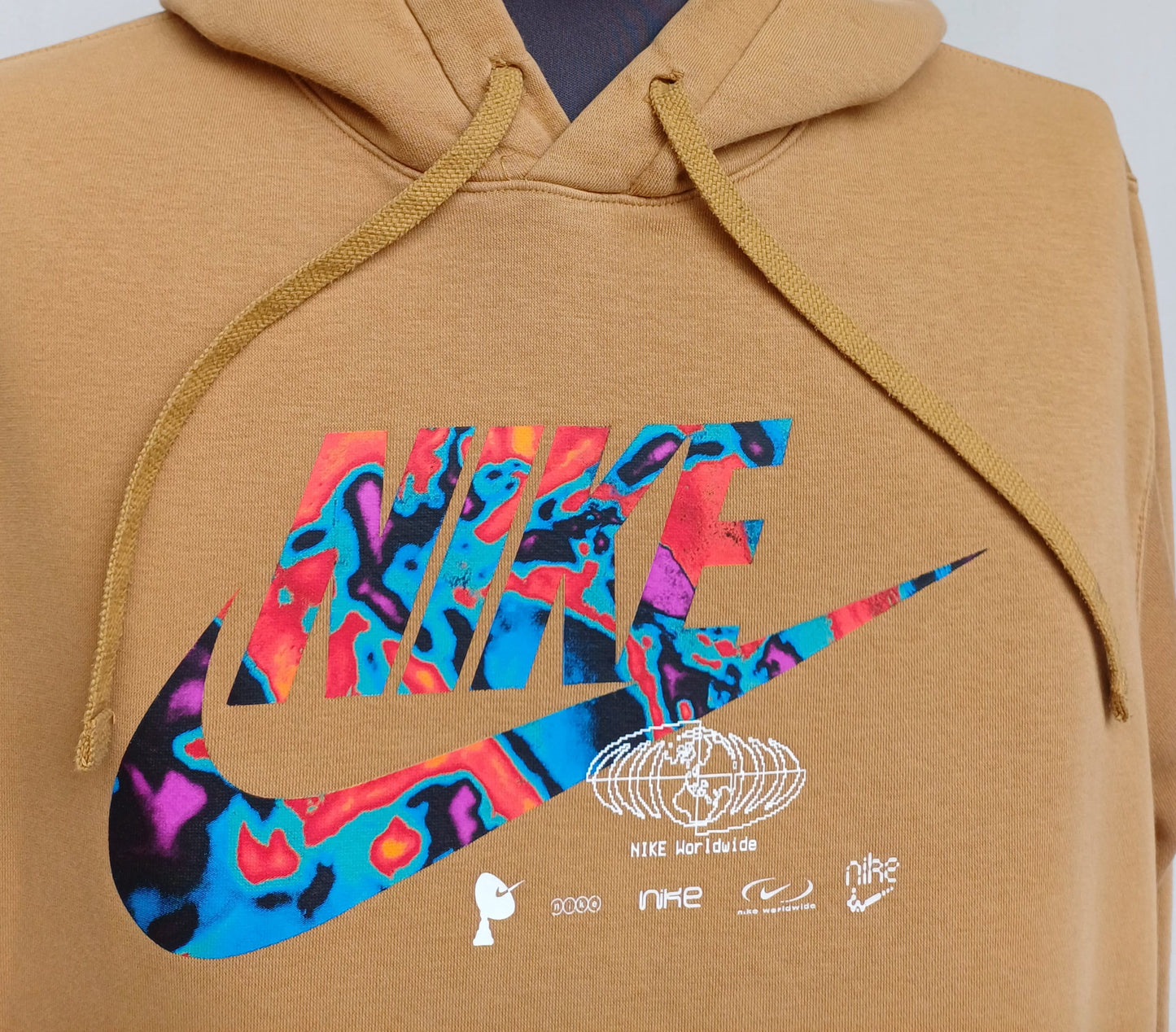 Nike Worldwide Logo Hoodie Mens L