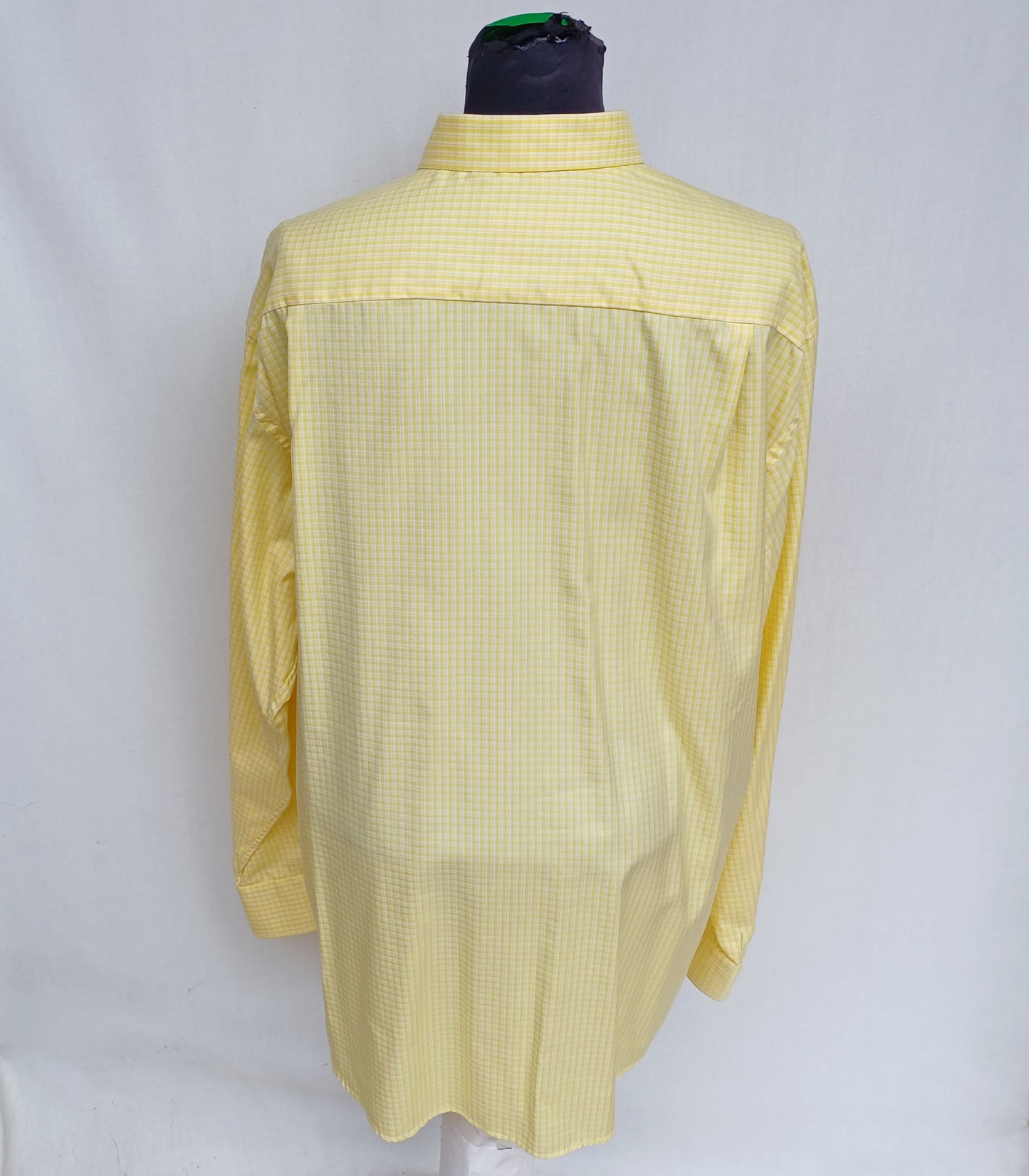 Eton Classic Fit Striped Button-Up Shirt Size 47/18.5/Mens 3XL