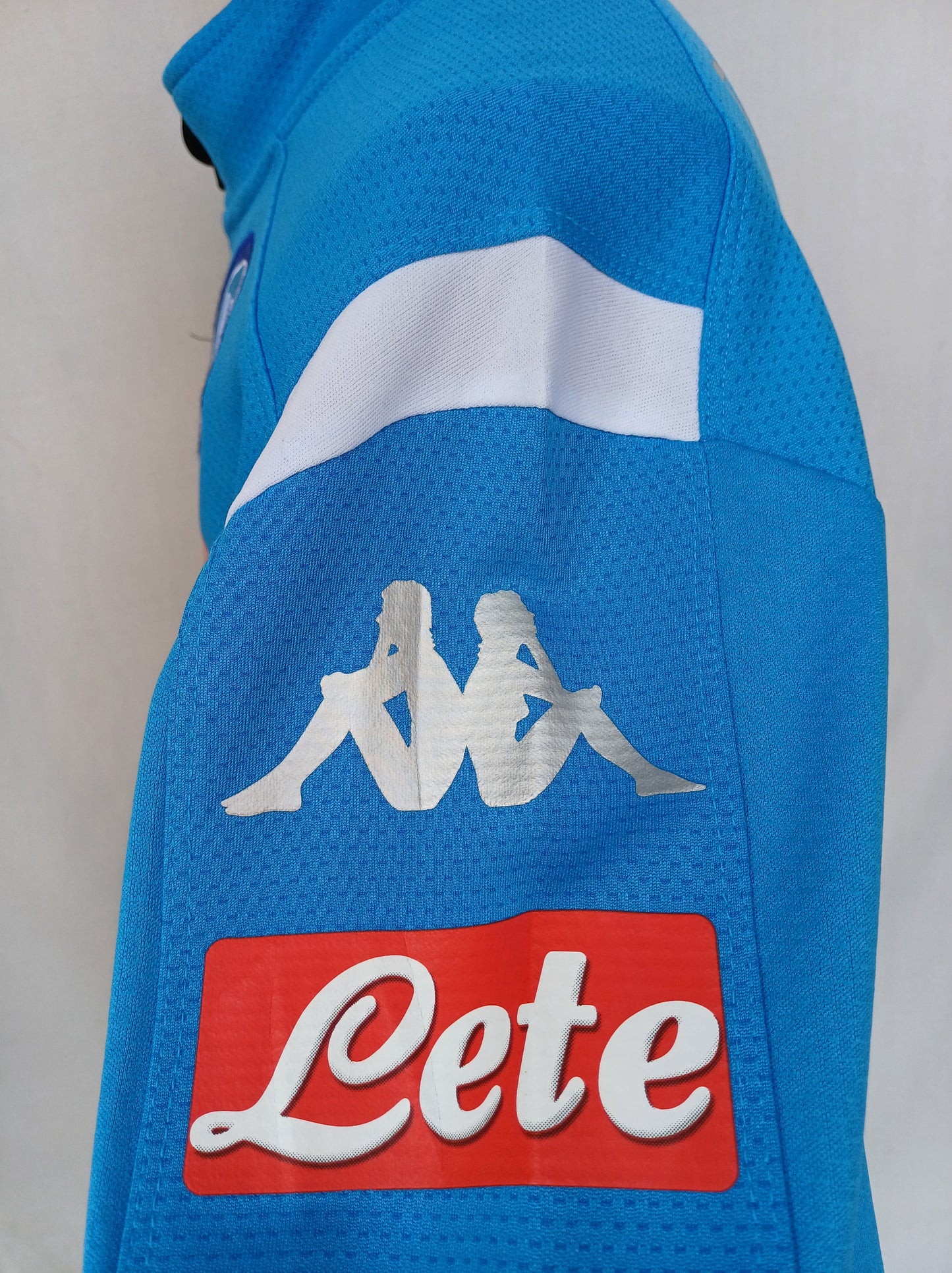 Napoli 2019/20 Kappa Zip Training Pullover Sweater Mens XL