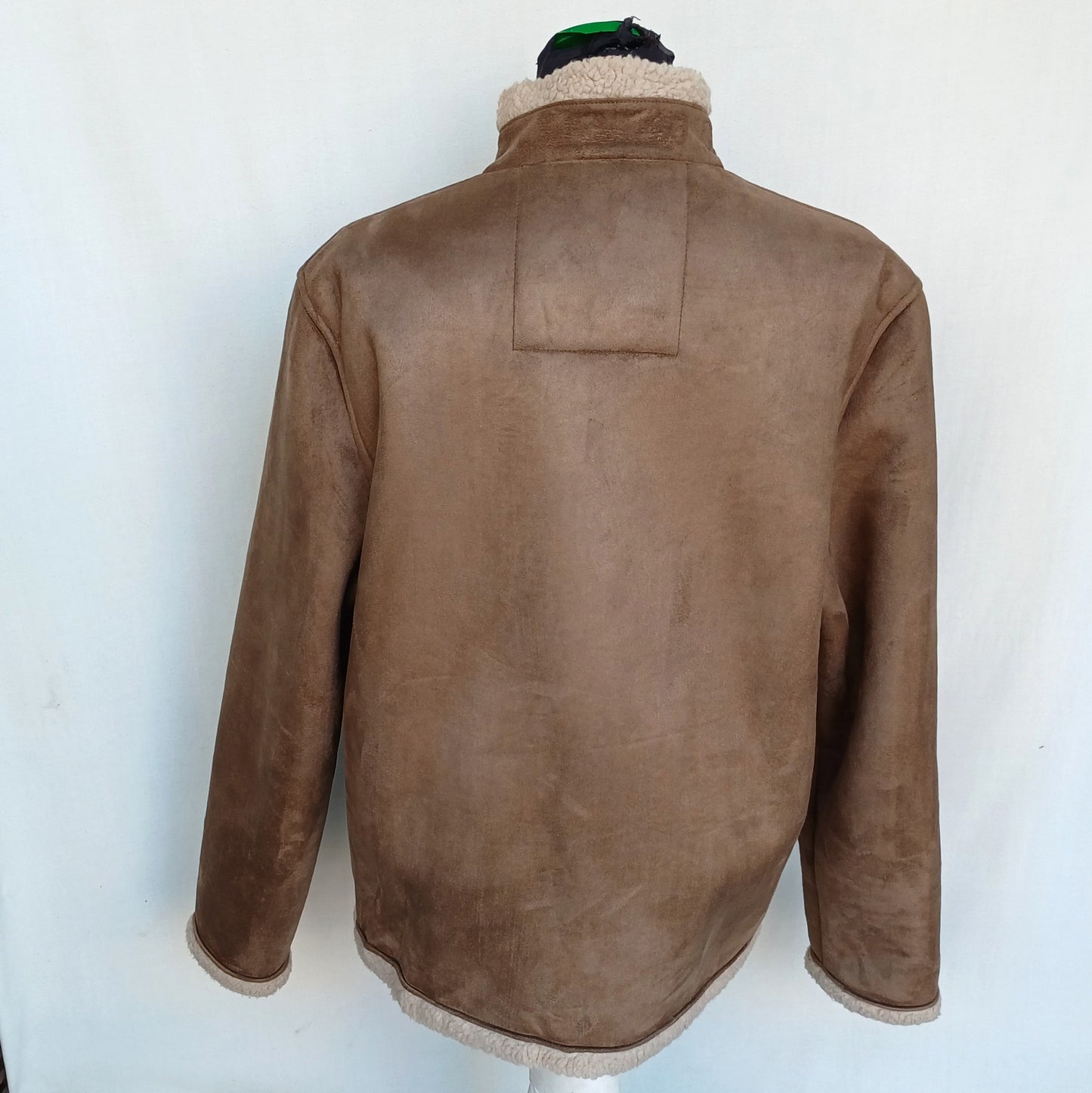 Threadbare Faux Shearling Fur Jacket Mens XL