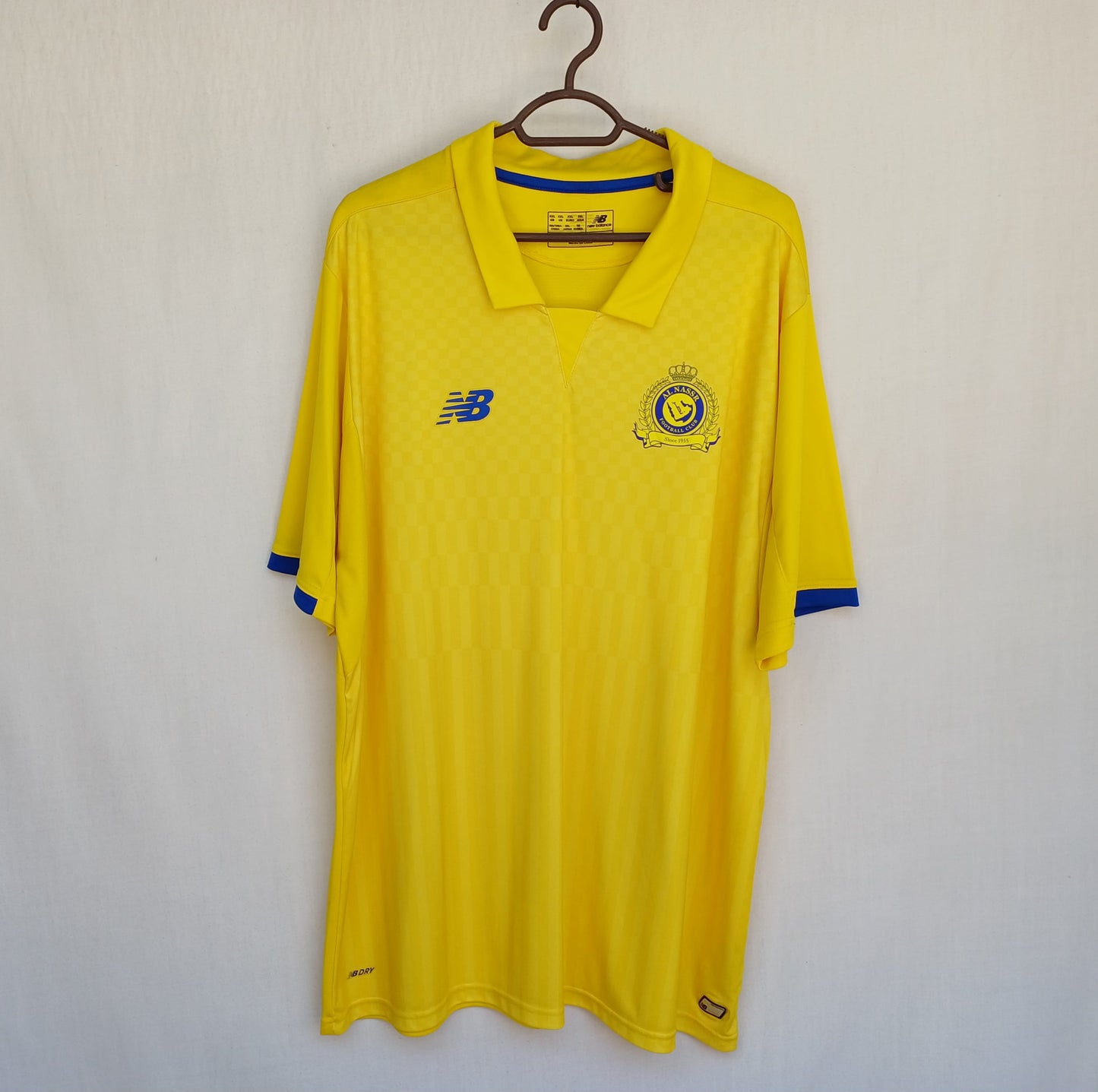 Al Nassr 2017/18 New Balance Home Shirt Mens 2XL