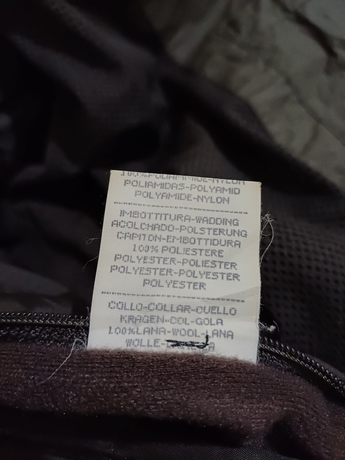Ermenegildo Zegna Full Zip Military Jacket W/Removable Lining Mens M