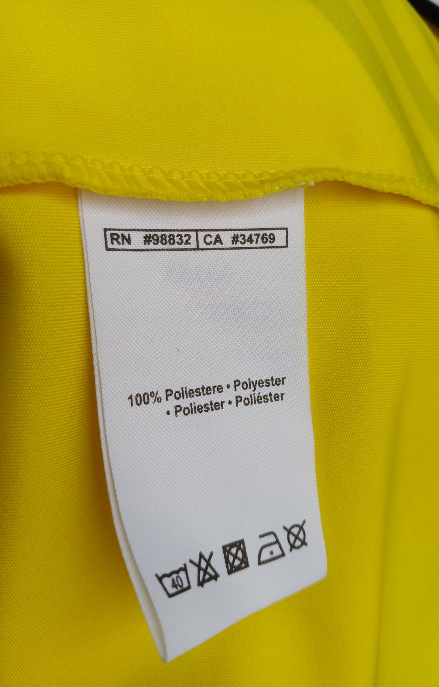 Borussia Dortmund 2011/12 Champions League Kappa Football Shirt Mens S