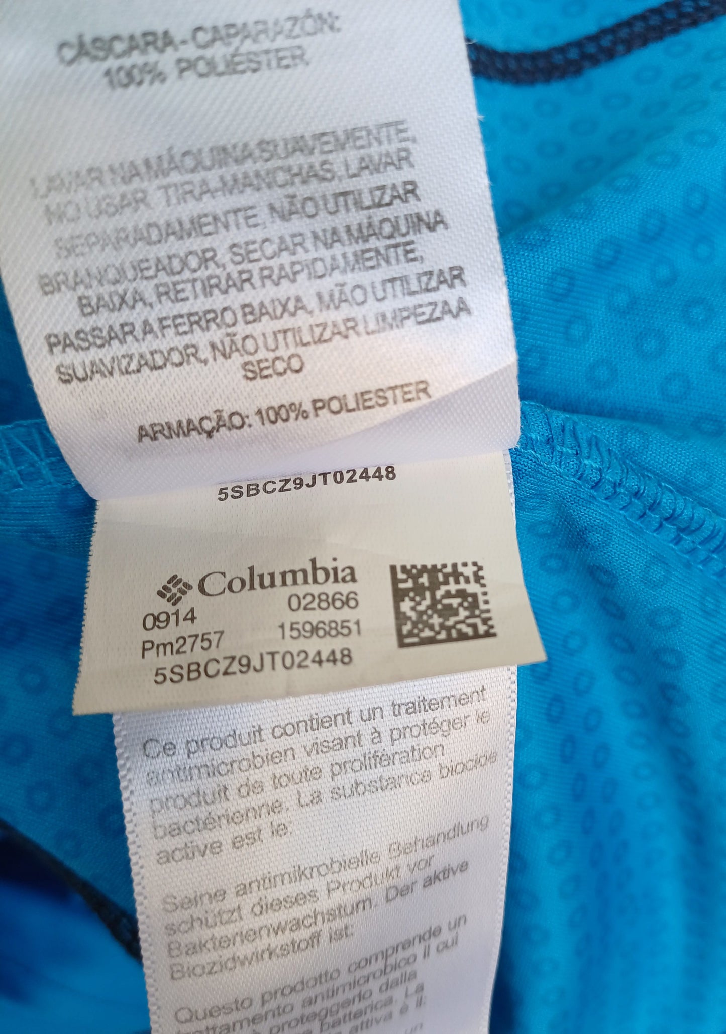 Columbia Omni-Freeze Short Sleeve Crew Neck T-Shirt Mens M
