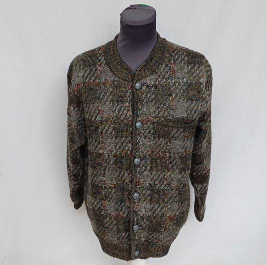 Vintage Hundt Modell Germany Button Cardigan Size 48 Fits Mens M