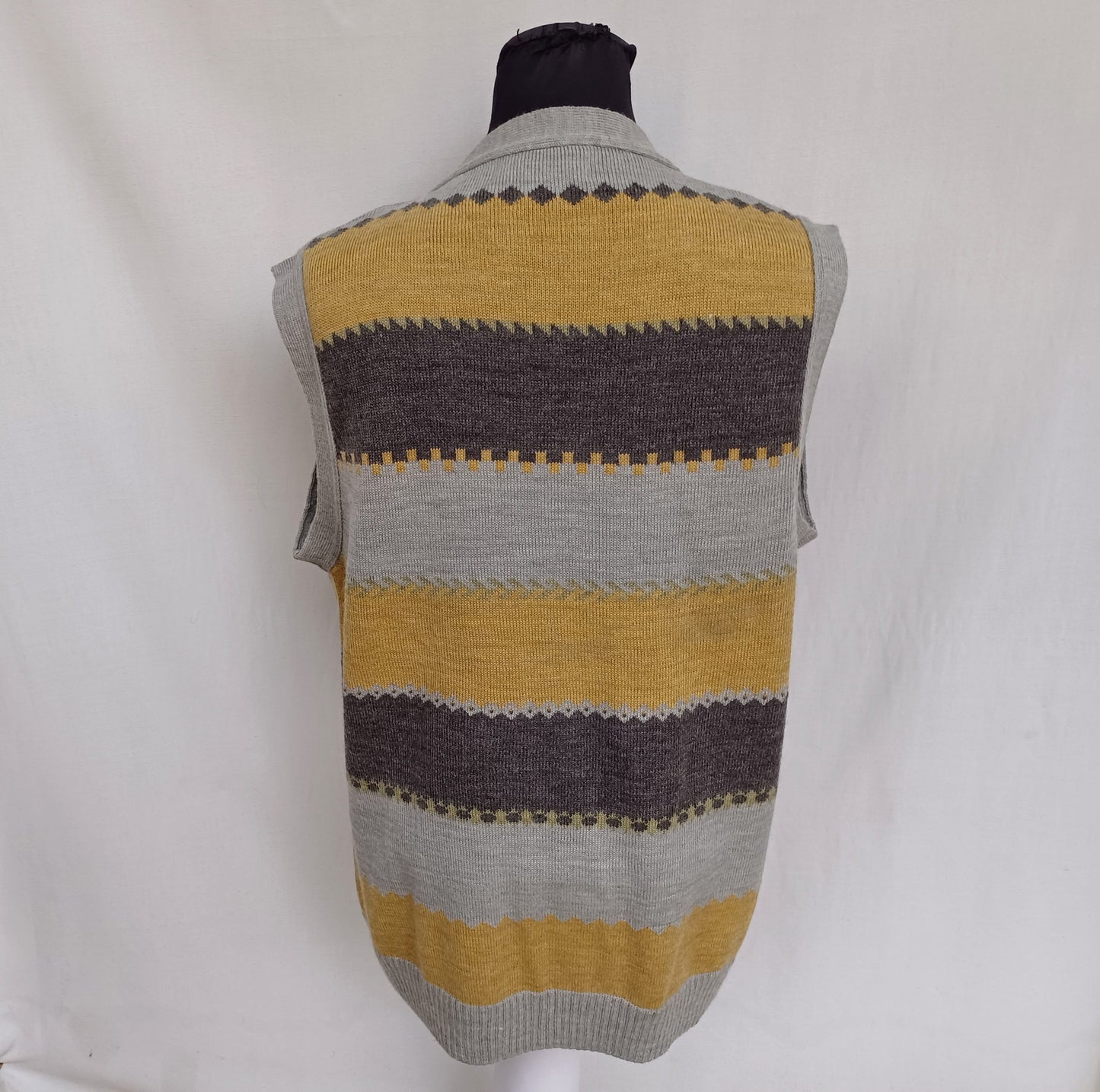Vintage Missoni Wool/Nylon Button Vest Mens L