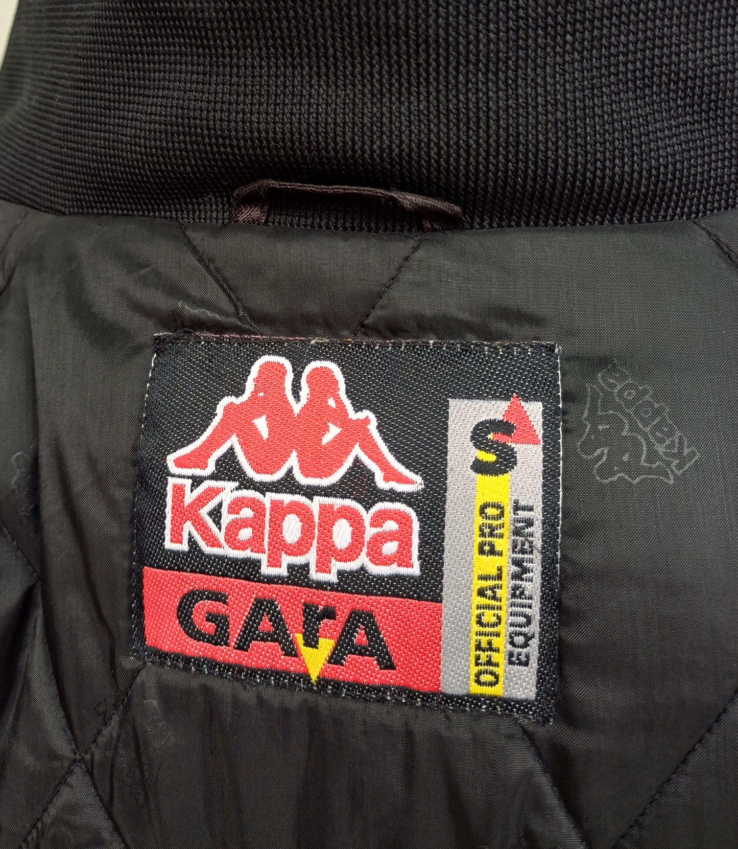 Vintage 90s Juventus Kappa Hooded Bench Coat Mens S