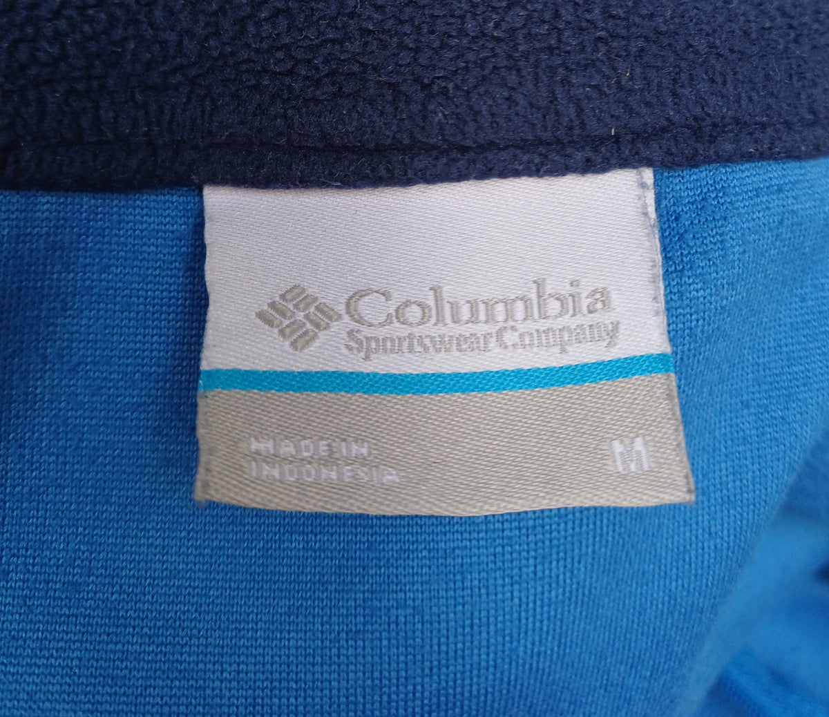 Columbia Zip Fleece Pullover Mens M