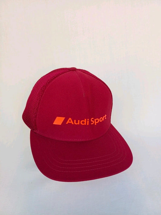 Audi Sport Official Mesh Snapback Trucker Hat One Size Adult