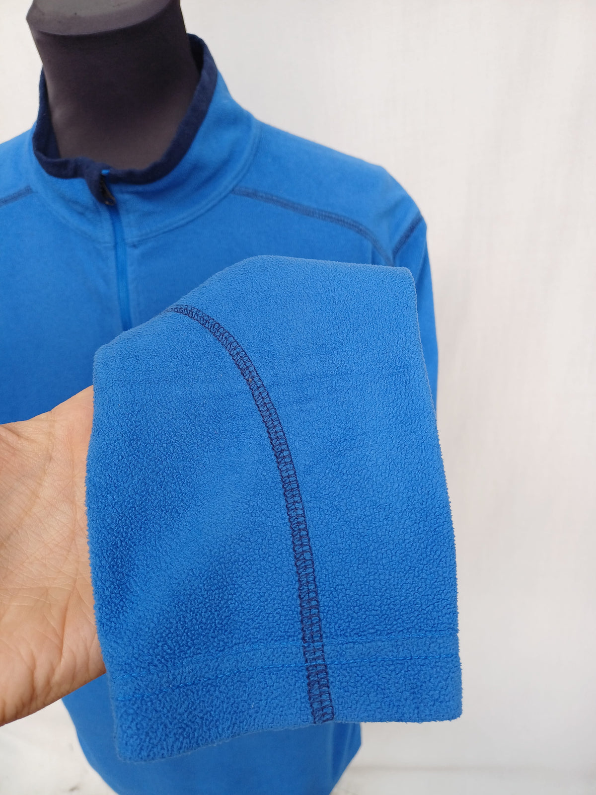 Columbia Zip Fleece Pullover Mens M