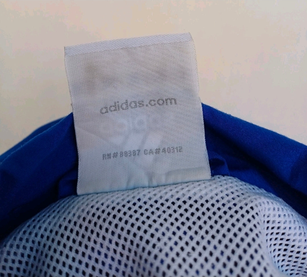 Schalke 2007/2008 Adidas Mesh Lining Zip Track Top Jacket Mens L