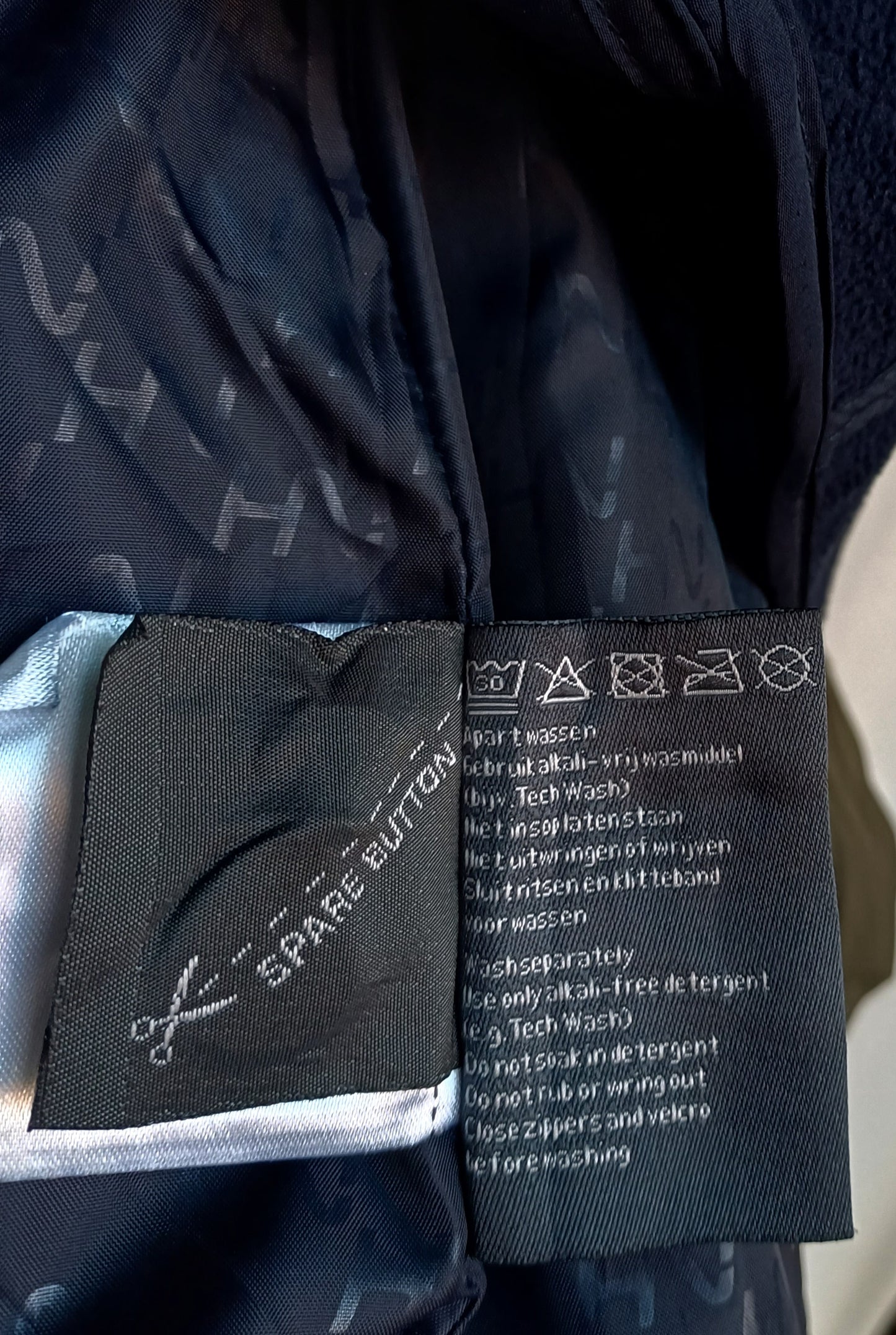 Human Nature Womens Nore Wax Jacket W/Removable Lining Size L