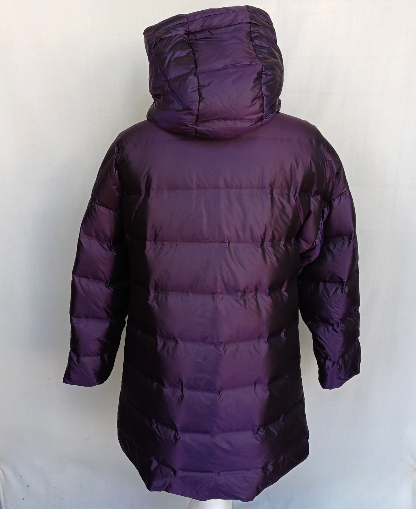 Zara Water Repellent Hooded Down Puffer Coat Jacket Size S