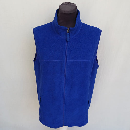Vintage L.L.Bean Full Zip Fleece Vest Gilet Mens M