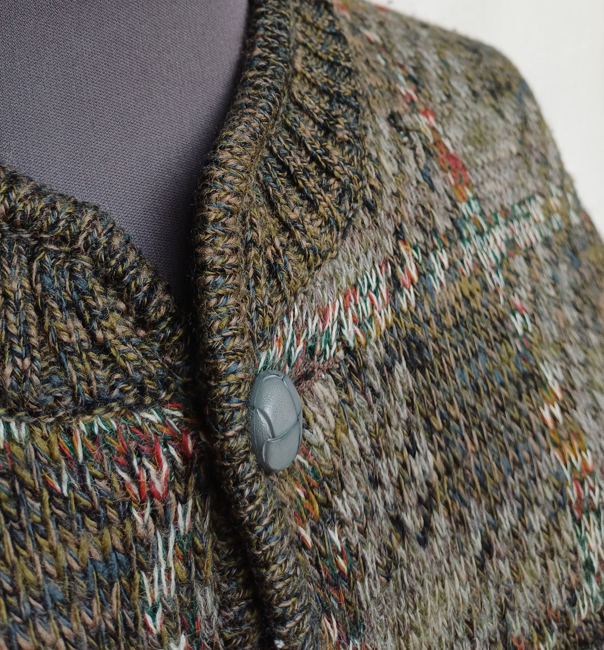 Vintage Hundt Modell Germany Button Cardigan Size 48 Fits Mens M