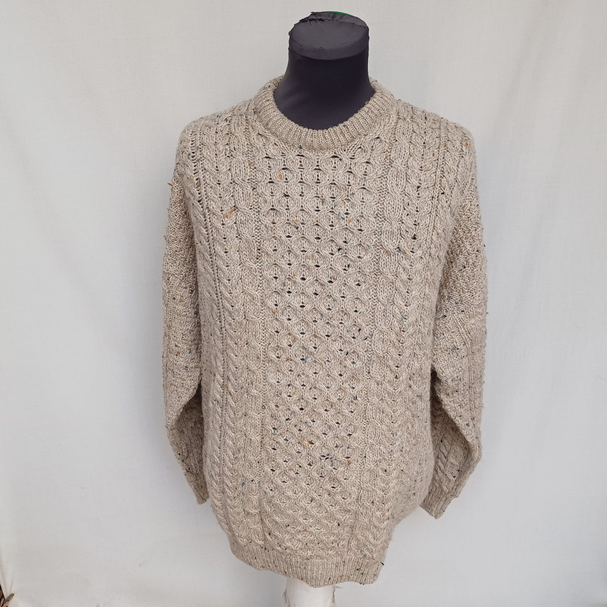 Vintage Carraig Donn Pure Wool Pullover Knit Sweater Mens XL