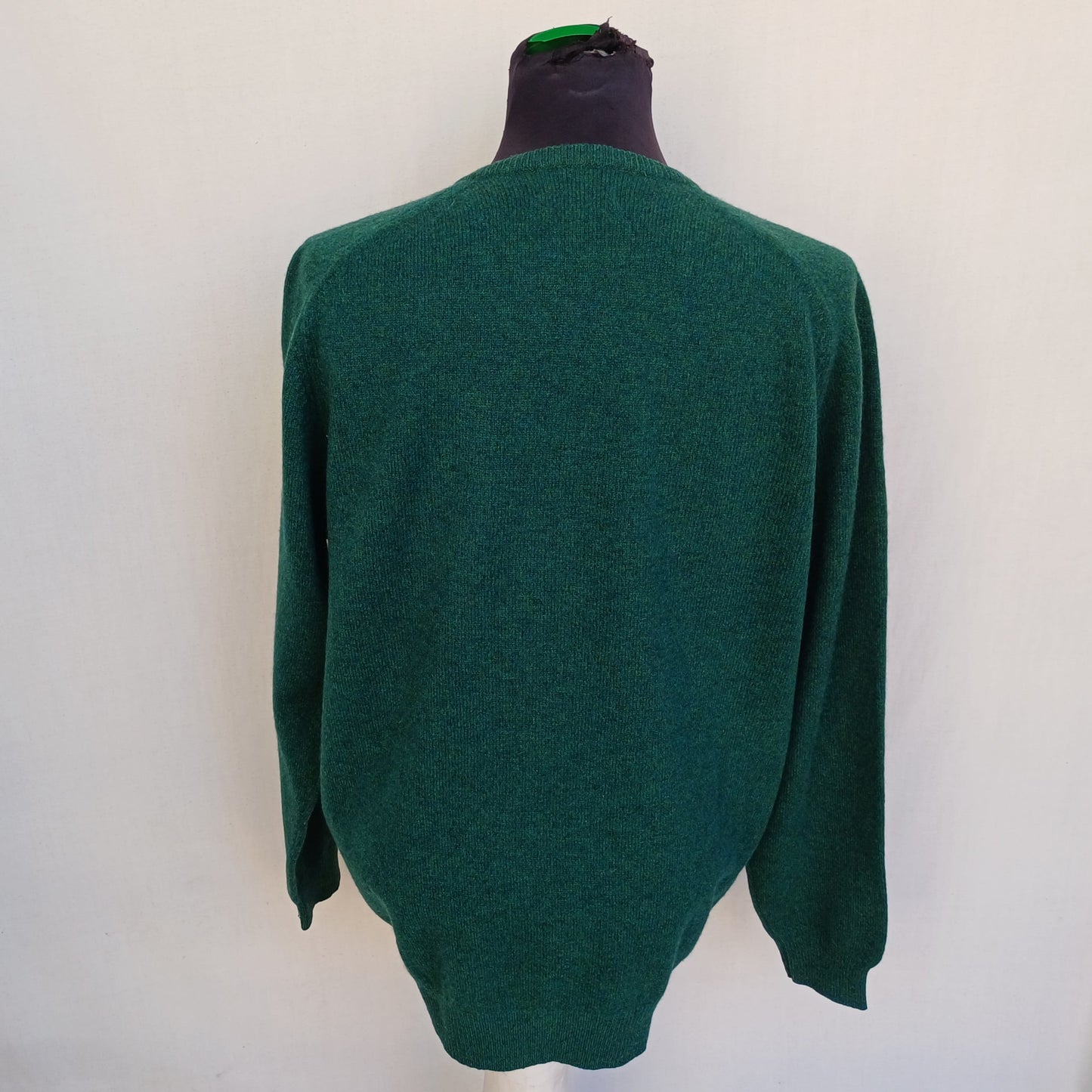 Alan Paine Lambswool V-Neck Pullover Sweater Mens 2XL