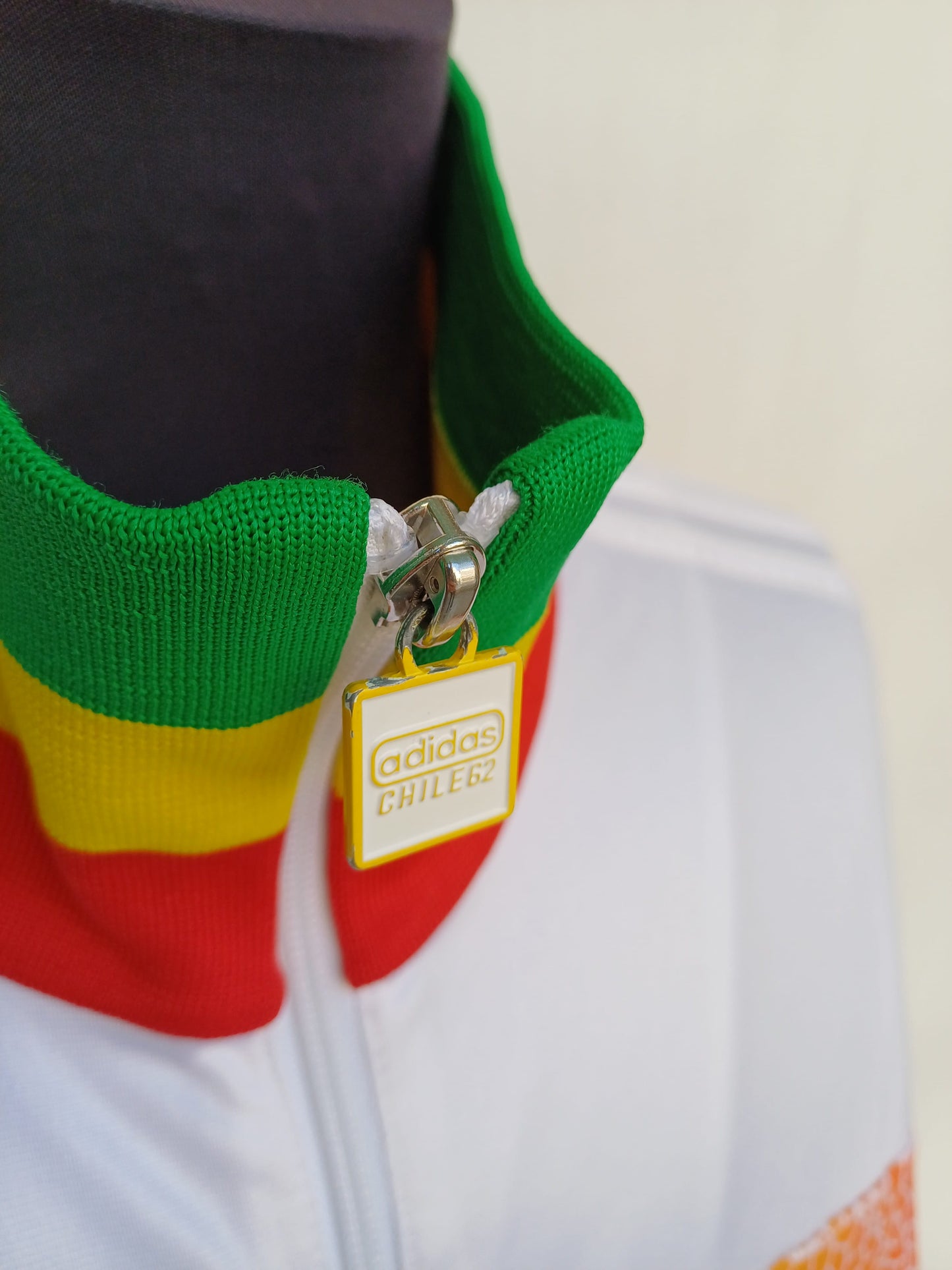 Adidas Originals Chile 62 Rasta Jamaica Track Top Zip Jacket Mens L