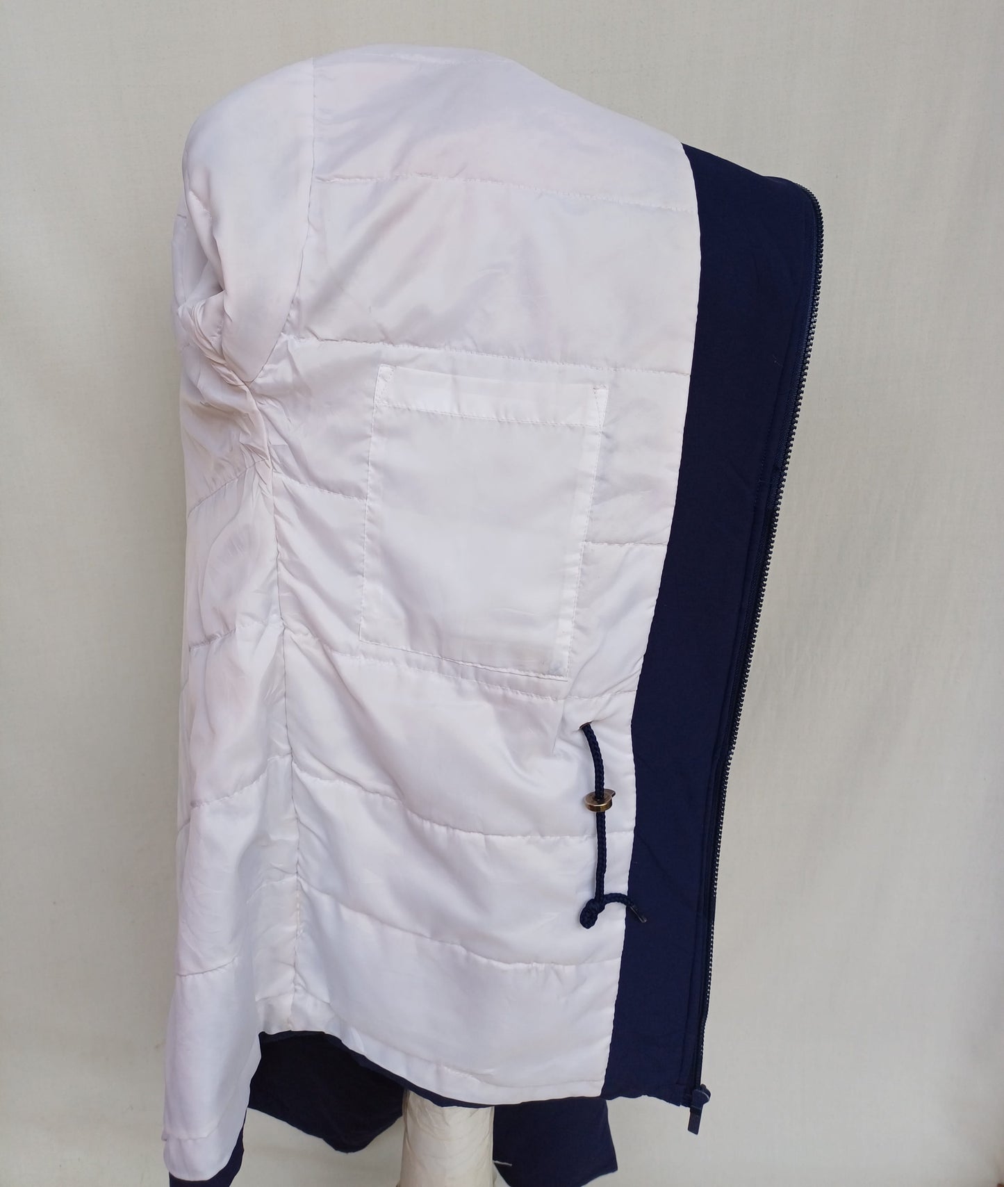 Vintage 90s Adidas Bench Coat Long Padded Jacket Mens M