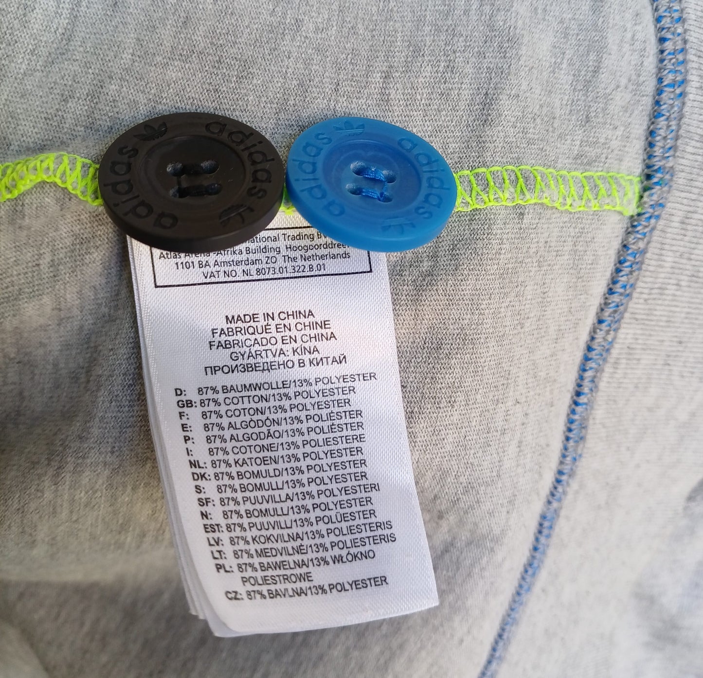 Adidas Originals Button Cardigan Sweater Mens L