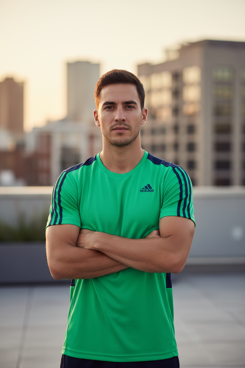 Adidas Crew Neck Training T-Shirt Mens S