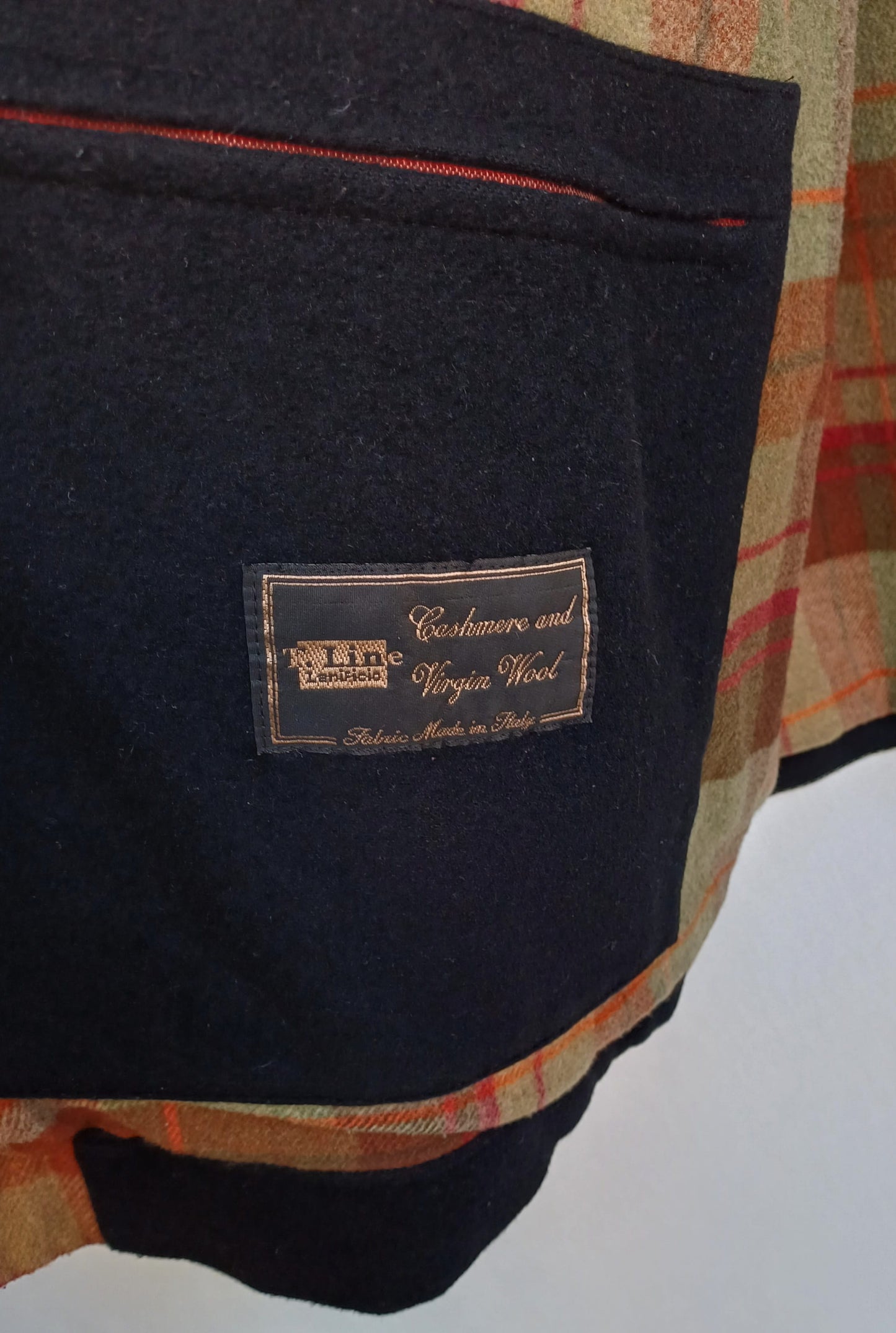 Steinbock Tirol Austria Mens Wool/Cashmere Button Coat Overcoat EU 54/US 44