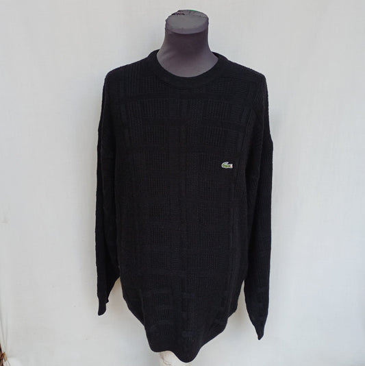 Lacoste Wool/Acrylic Crew Neck Pullover Knit Sweater Size 8/Mens 3XL