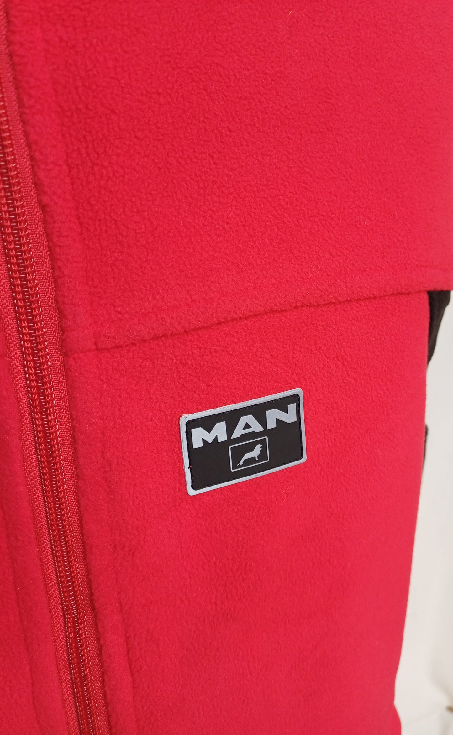 Man Full Zip Fleece Vest Gilet Mens L