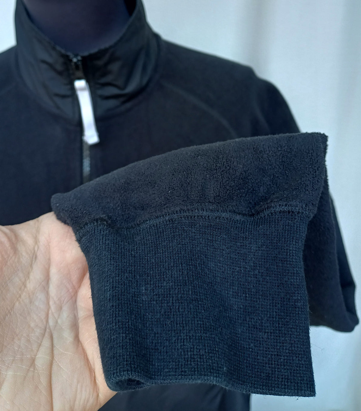 Nike Half Zip Borg Fleece Pullover Mens M