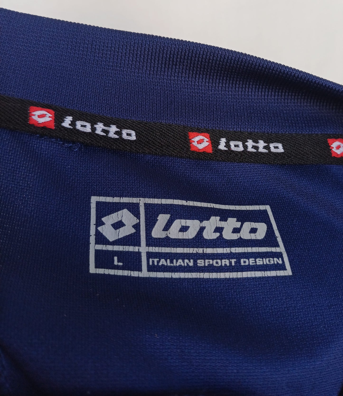 Mercedes Lotto Navy Blue T-Shirt Mens L